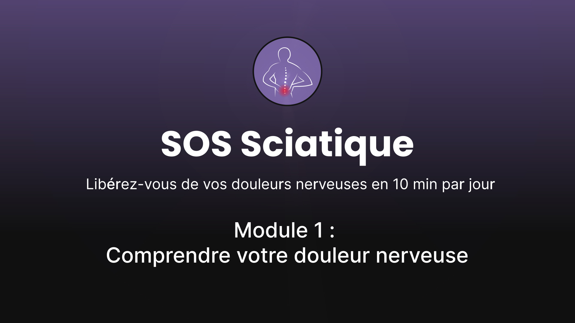 Comprendre votre douleur nerveuse