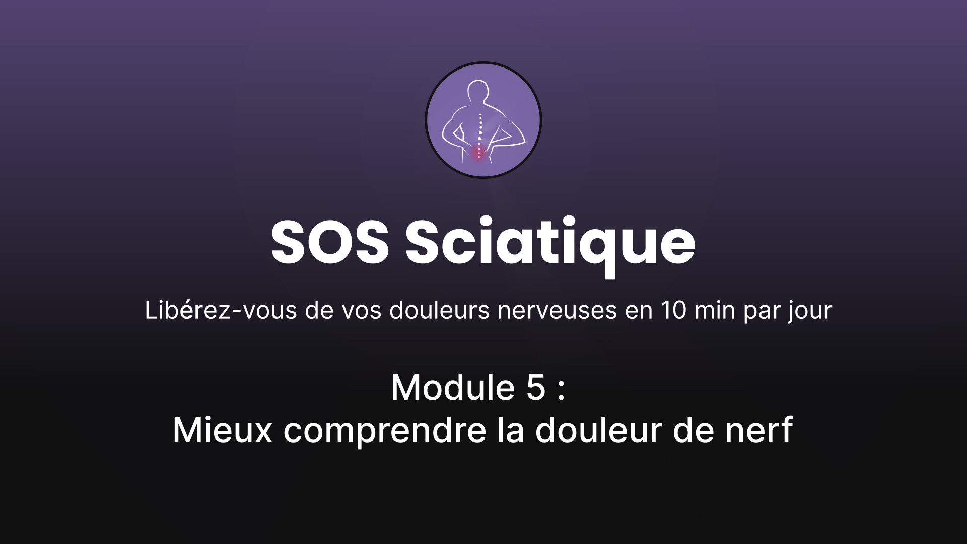 Mieux comprendre la douleur de nerf