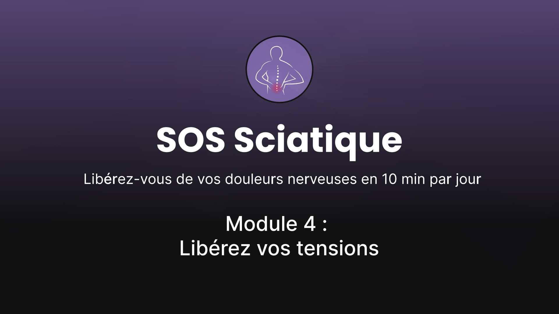 Libérez vos tensions