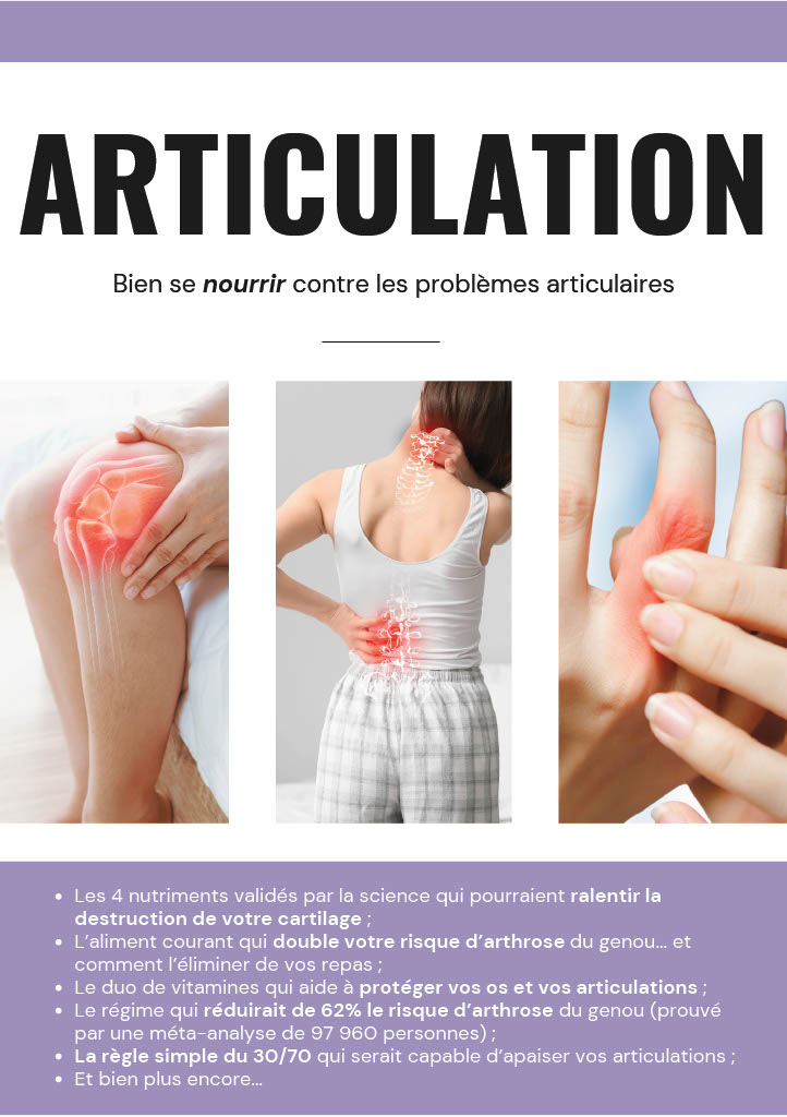 image Le livre numérique “Bien nourrir vos articulations”