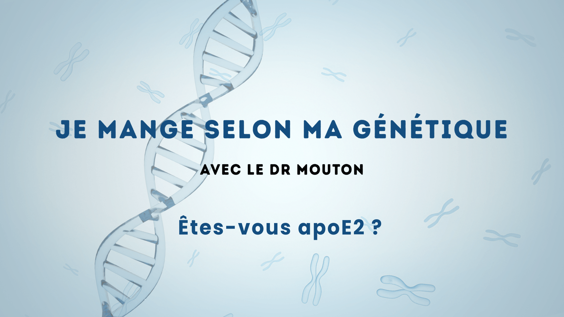 Êtes-vous apoE2 ?